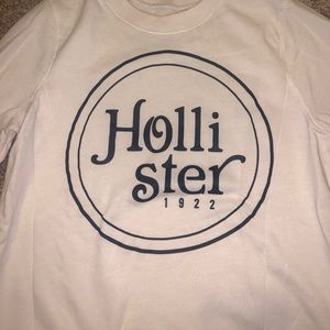 White Hollister Sweatshirt
